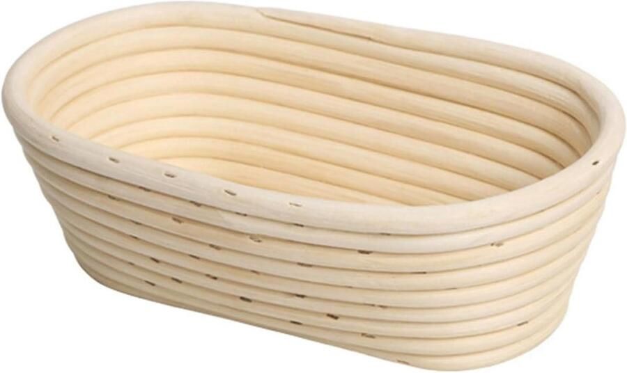 Broodmand Rijsmand Banneton Brood Bakken Handgemaakt Rotan 21-35 cm Natuurlijk