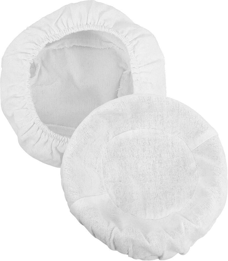 Broodmand Voering Deegmand Hoes Brood Fermentatie Wasbaar Herbruikbaar 25x25x8cm Wit