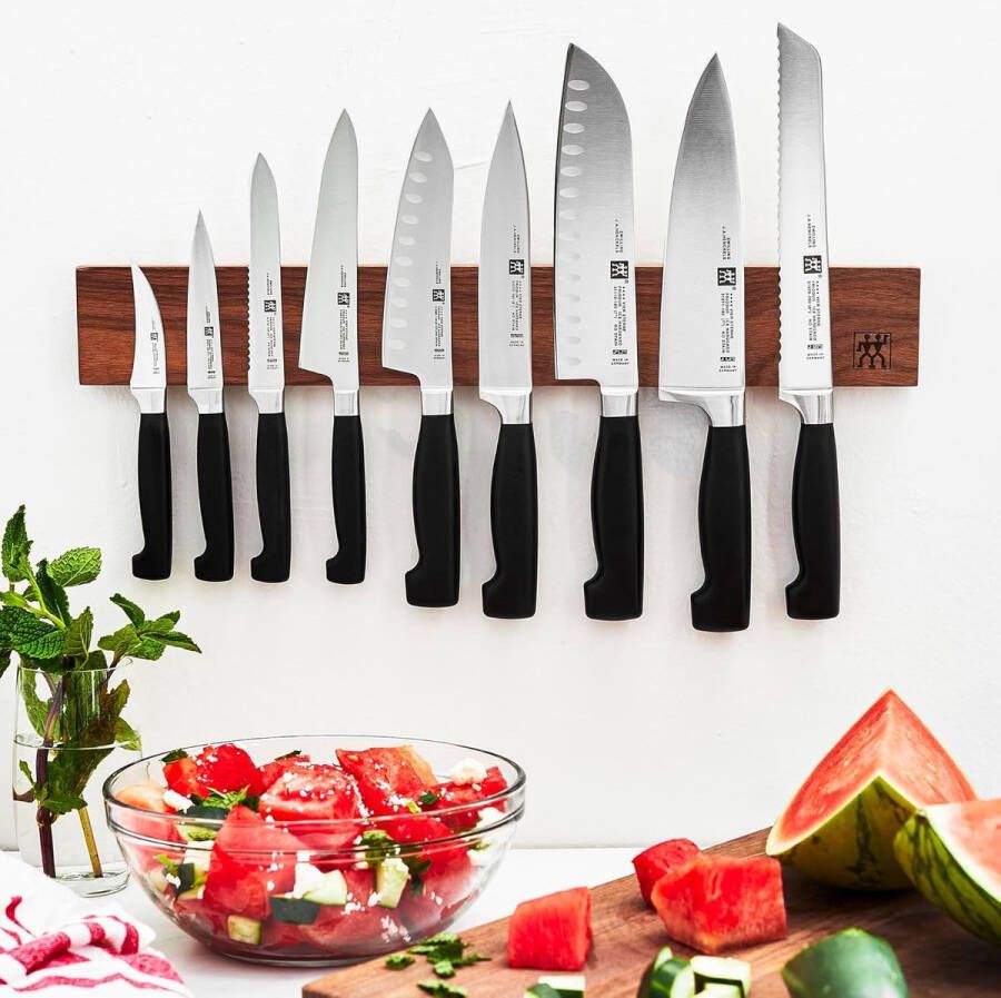 Broodmes 20 cm met gekarteld lemmet Ergonomisch en roestvrij staal