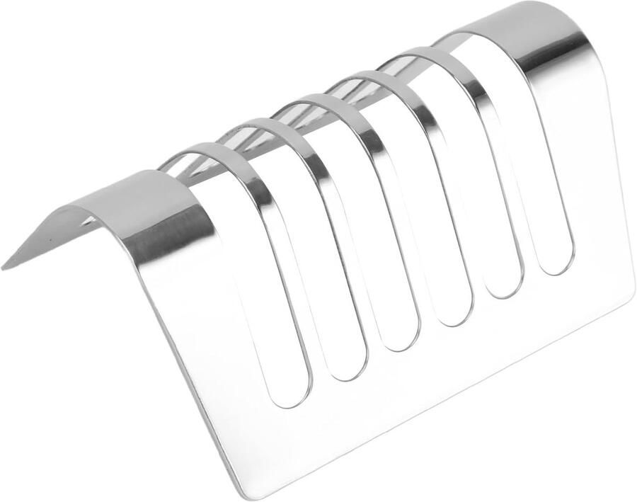 Broodrek voor 6 Sneetjes Broodhouder Roestvrijstaal Keuken Organiseren Multifunctioneel Gebruik 168x125cm Zilver