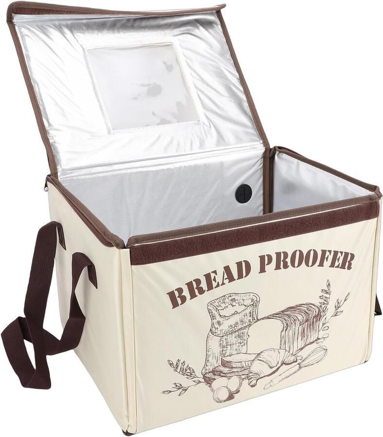 Broodrijsbox Deeg Fermentatie Zuurdesem Bakken Temperatuur Gestuurd 44 x 35 x 8 cm