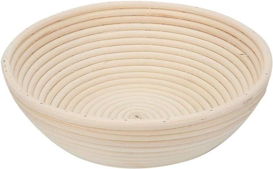 Broodrijsmand Set Banneton Brotform Brood Bakken Handgemaakt Rotan 22x8.5cm Niet gespecificeerd