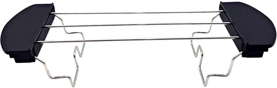 Broodrooster 2 sleuven warm rek Croissantwarmer opvouwbare vervanging broodjeswarmer voor broodroostergrill toastrek broodhouder broodje opzetstuk Broodroosteraccessoire