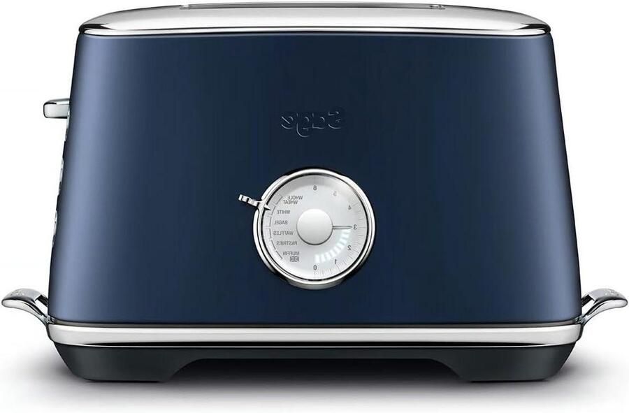 Broodrooster 2 Slices Toastapparaat Luxe Perfect Toasten 6 Broodinstellingen 2 Slices Blauw
