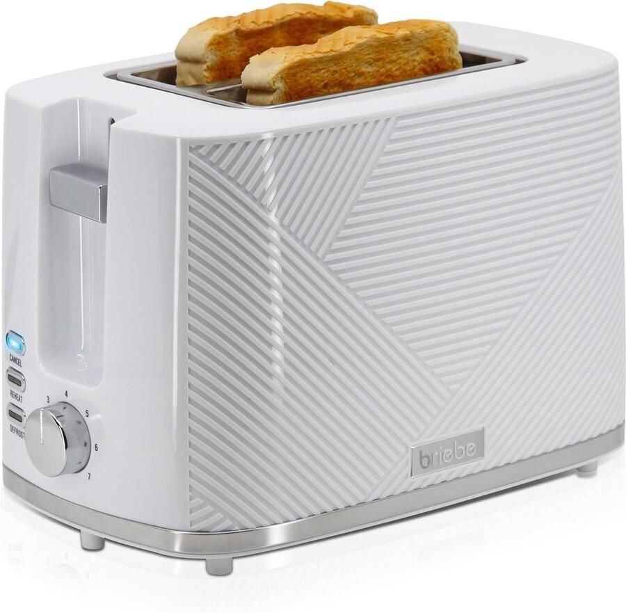 Broodrooster – Broodtoaster – 2 Sleuven Toaster brood functie