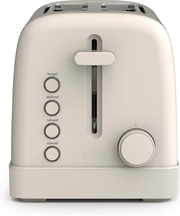 Broodrooster 2 sneetjes Toastapparaat Ontbijt Bereiden 6 Goudinstellingen 900 Watt Havermelk