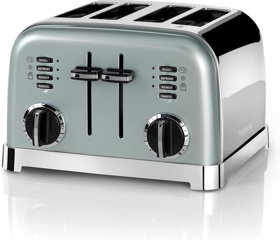 Broodrooster 4 Sleuven Tosti Apparaat Ontbijt Bereiden 3 Handige Functies 29 x 27 x 18 cm