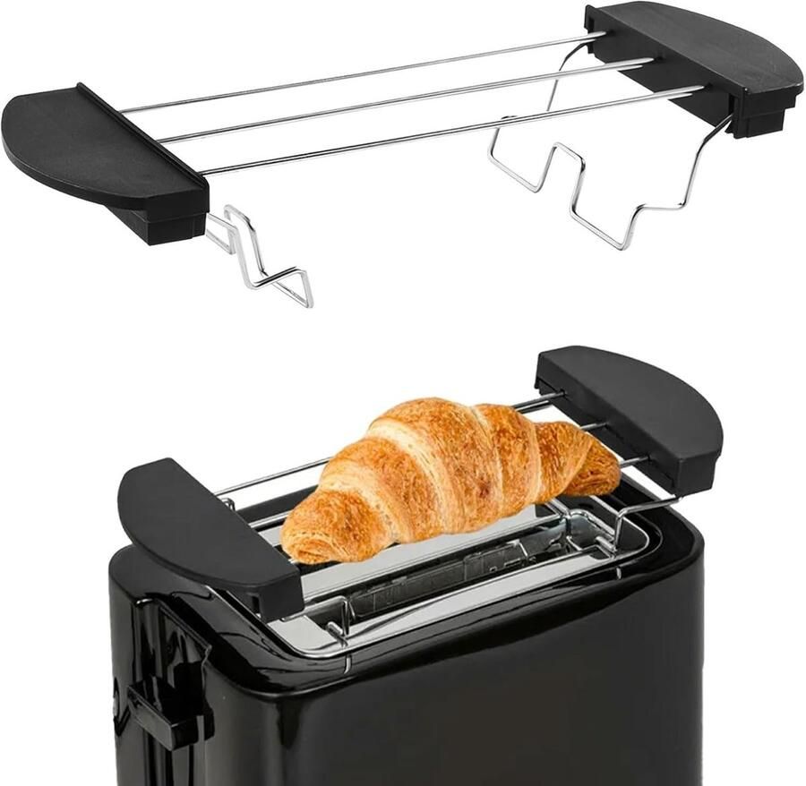Broodrooster Accessoire Roestvrij Staal Hittebestendig Opvouwbaar Voor Brood en Bakwaren