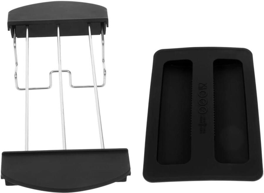 Broodrooster Accessoires Broodroosterhoes Rek Keuken Organisatie Opvouwbaar Ontwerp 26 cm Zwart
