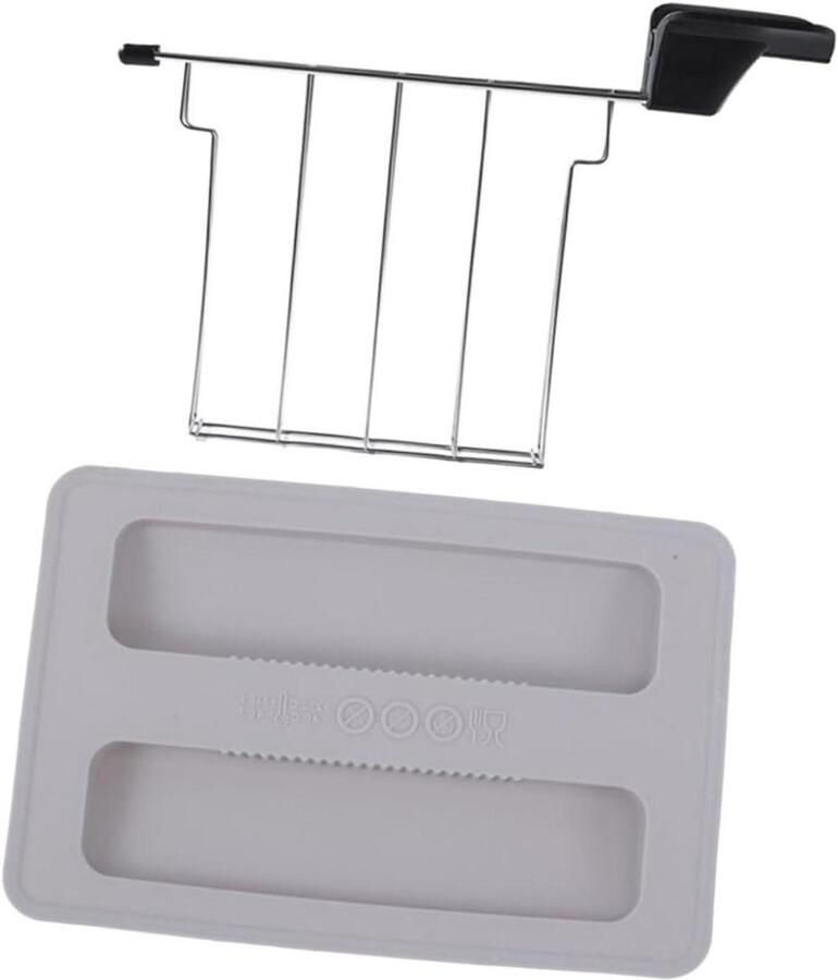 Broodrooster Accessoires Keukenrek Ontbijt Maken Beschermt Tegen Stof Set Van 2 Assorti