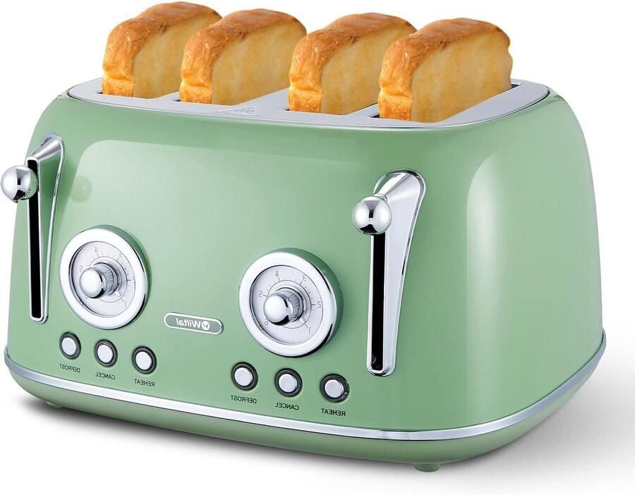 Broodrooster – Broodtoaster – 2 Sleuven Toaster brood rooster