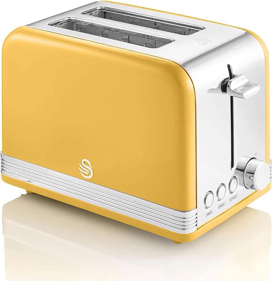 Broodrooster – Broodtoaster – 2 Sleuven Toaster ontbijt apparaat