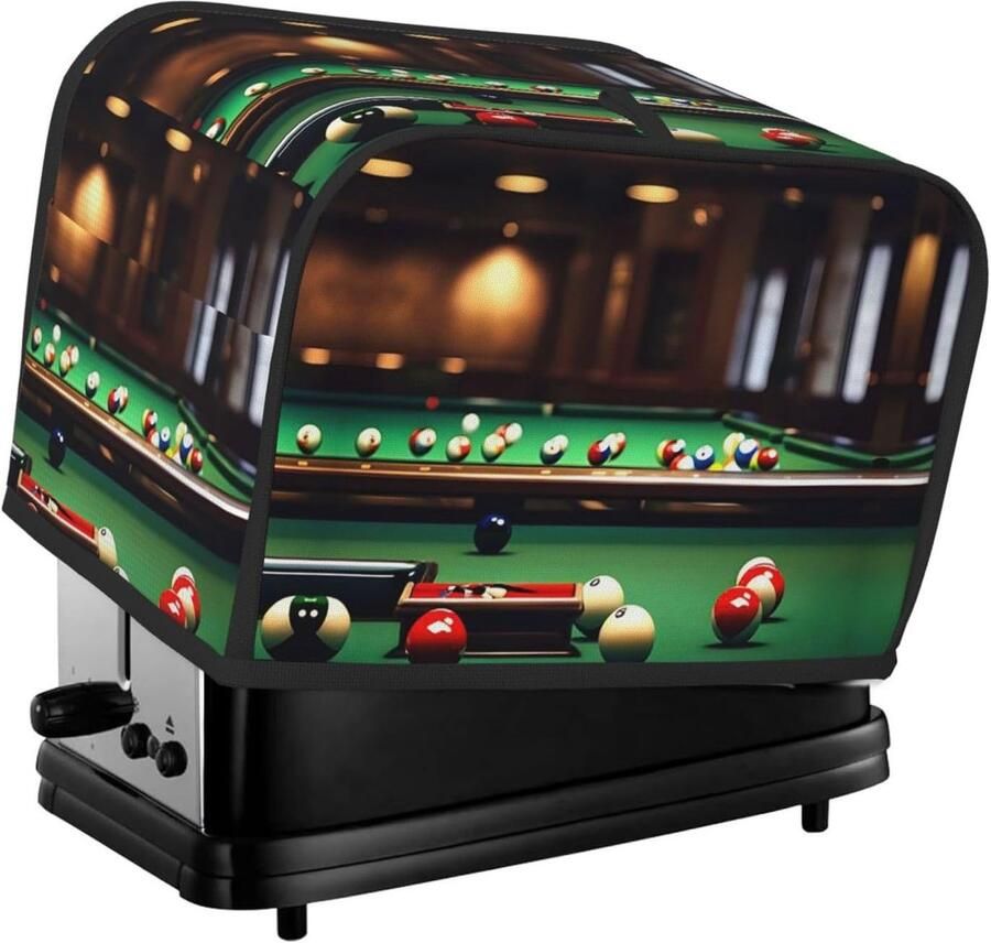 Broodrooster Cover Broodmachinehoes Stofkap Keuken Apparaat Beschermen Gewatteerde Bescherming 29D x 20.1B x 19.1H cm Zwart