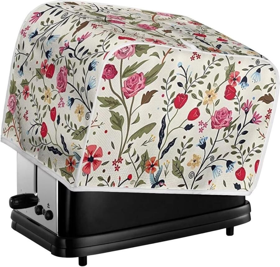 Broodrooster Cover Keuken Accessoires Keuken Bescherming Stof- en Vingerafdruk Bescherming 20x29x19 cm Ditsy Bloemen