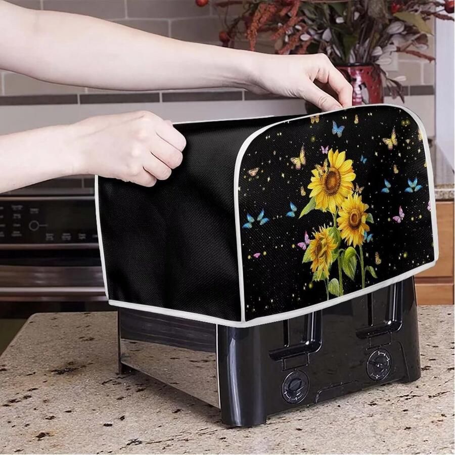 Broodrooster Cover Keukenapparaat Bescherming Keuken Opruimen Wasbaar Materiaal Roze