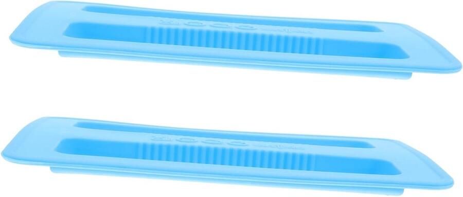 Broodrooster Deksel Beschermer Broodmachine Cover Keuken Hygiëne Universele Maat 15.7X10.5X1CM Blauw