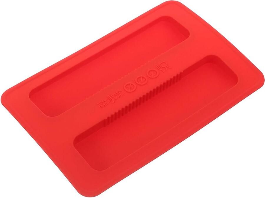 Broodrooster Deksel Keuken Accessoire Apparaat Beschermen Hittebestendig Siliconen 15.7cm Breed Rood
