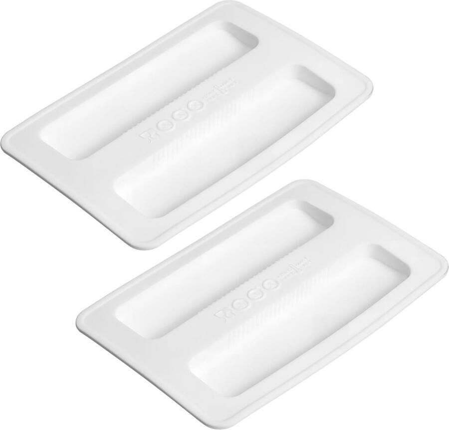 Broodrooster Deksel Keuken Accessoires Apparaat Beschermen Siliconen Materiaal 15.8 x 10.16 cm Wit