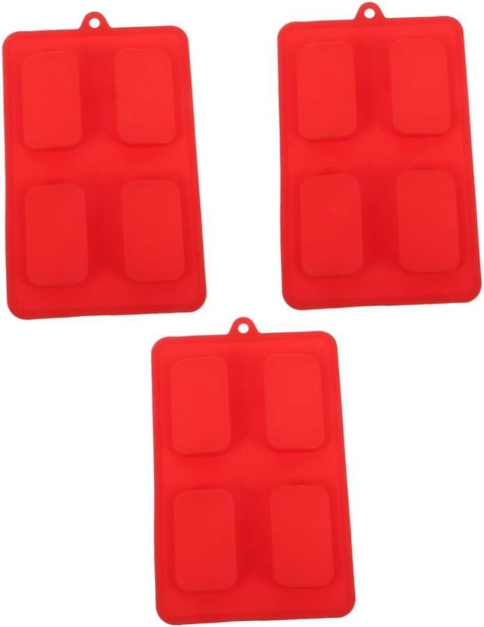 Broodrooster Deksel Keuken Accessoires Keuken Apparaat Bescherming Set van 3 Stuks 6.6 x 4.2 Inch Rood