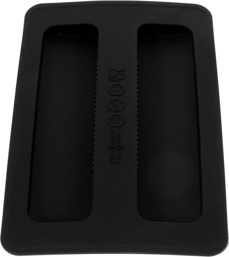 Broodrooster Deksel Keukenaccessoire Apparaat Beschermen Stevig Siliconen Materiaal 15.7cm Breed Zwart