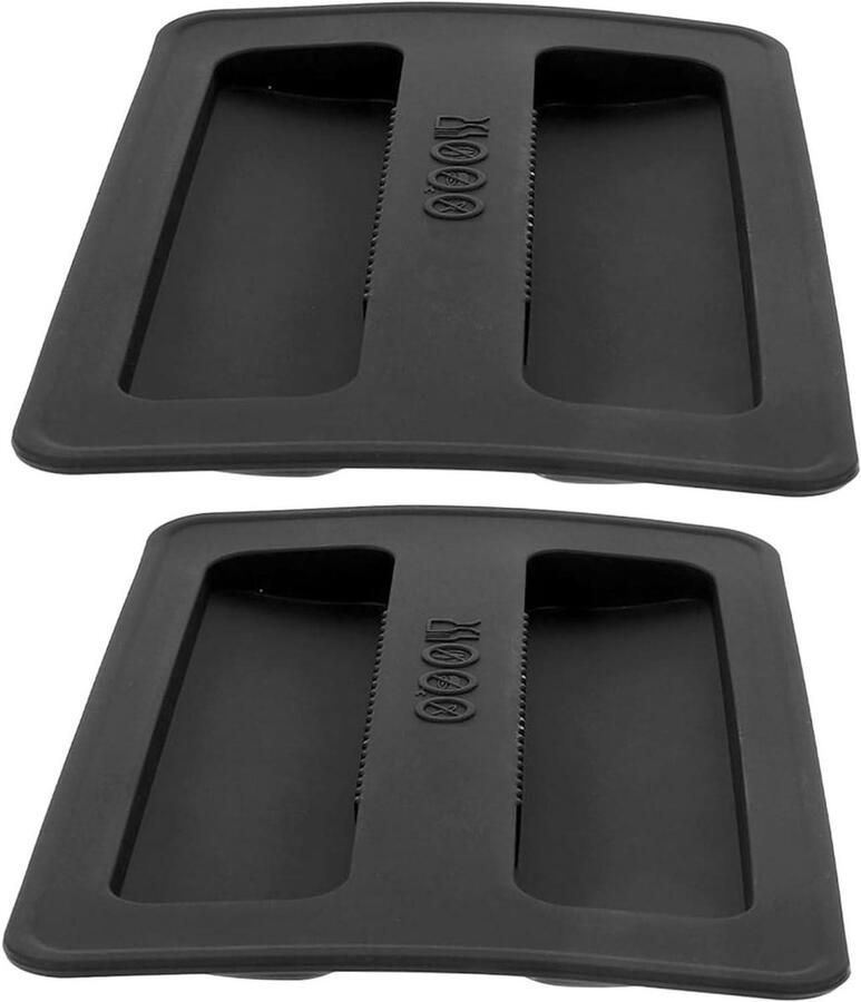 Broodrooster Deksel Toaster Covers Apparaat Beschermen Siliconen Materiaal 10.5 cm Breed Zwart