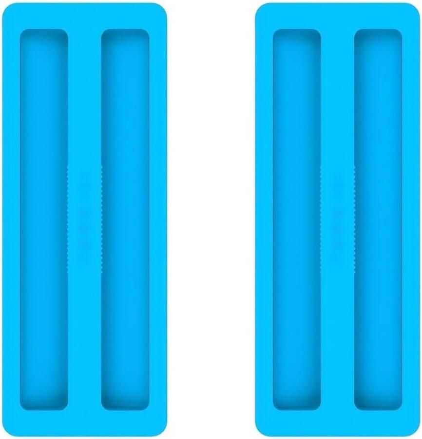 Broodrooster Deksel Toasterhoes Stofhoes Keuken Organisatie Flexibel Siliconen Materiaal 2 stuks Blauw