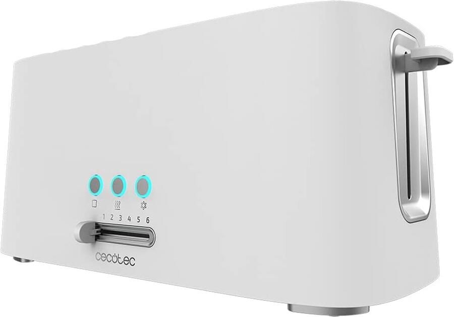 Broodrooster Dubbele Sleuf Toast Apparaat Ontbijt Bereiden Extra Brede Sleuven 44 x 216 x 235 cm