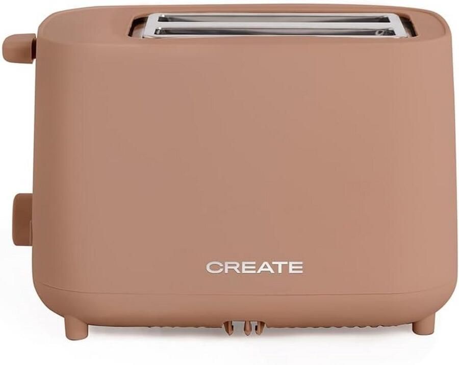 Broodrooster Keukenapparaat Ontbijt Maken 6 Bruiningsniveaus 750 Watt Mocha