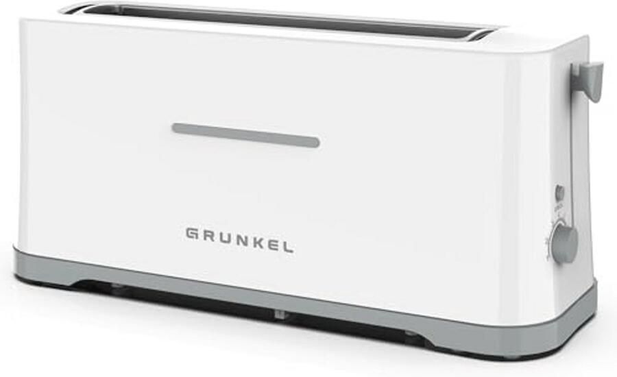 Broodrooster met 7 bruiningsniveaus extra brede sleuf en kruimellade 980 W