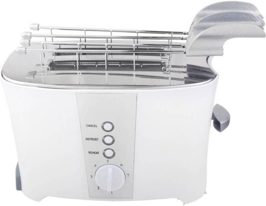 Broodrooster met tostiklemmen Broodrooster Tosti's Tostimaker Tostiklemmen Brede sleuven Sandwichrooster Toaster Makkelijk te gebruiken