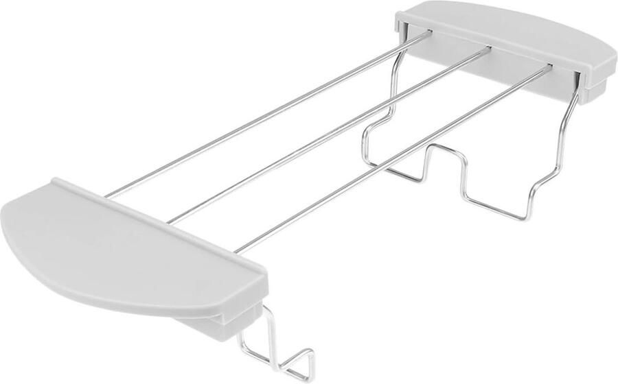 Broodrooster Opzetstuk Broodjesrek Broodjes Opwarmen Vaatwasmachinebestendig 26 cm Lichtgrijs