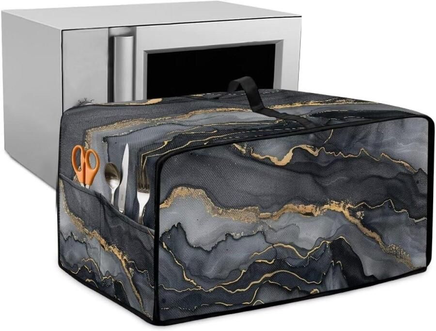 Broodrooster Oven Cover Apparaat Hoes Keuken Netjes Houden Met Handvat en Zak 57x47x33 cm