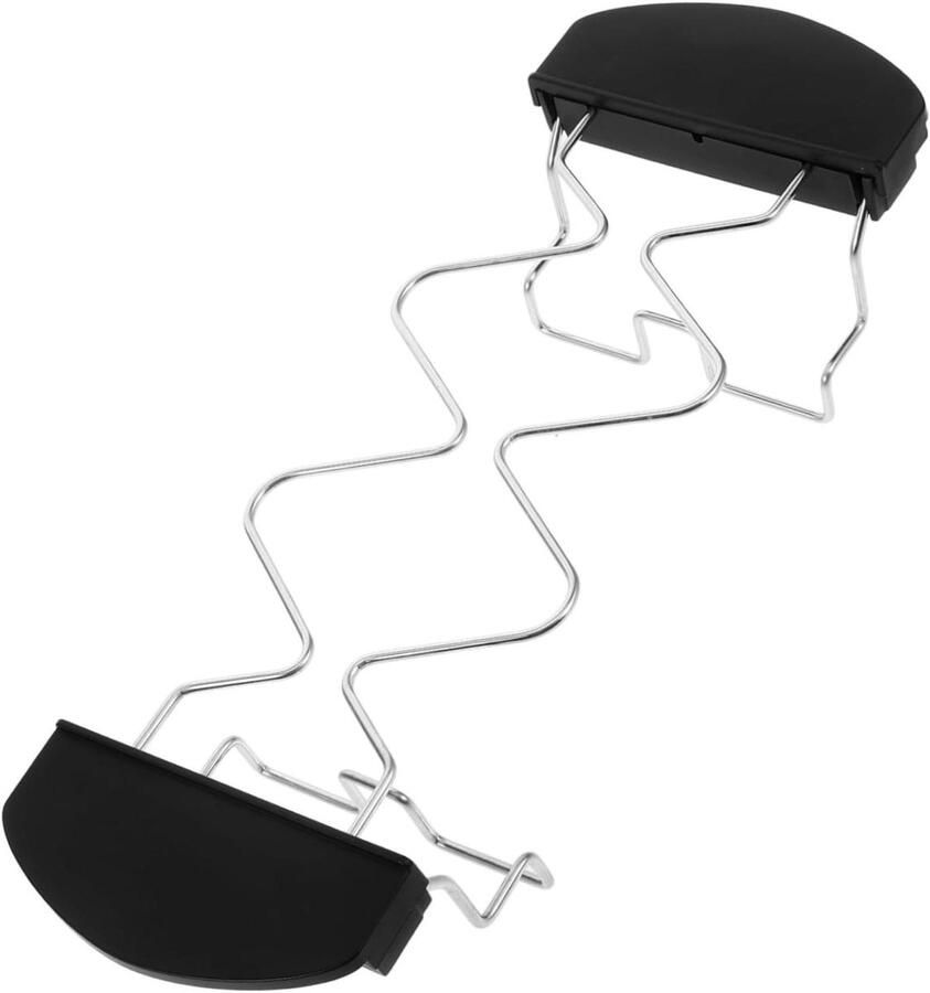Broodrooster Rek Toast Houder Brood Opwarmen Roestvrij Staal 27x9x6 cm Zilver
