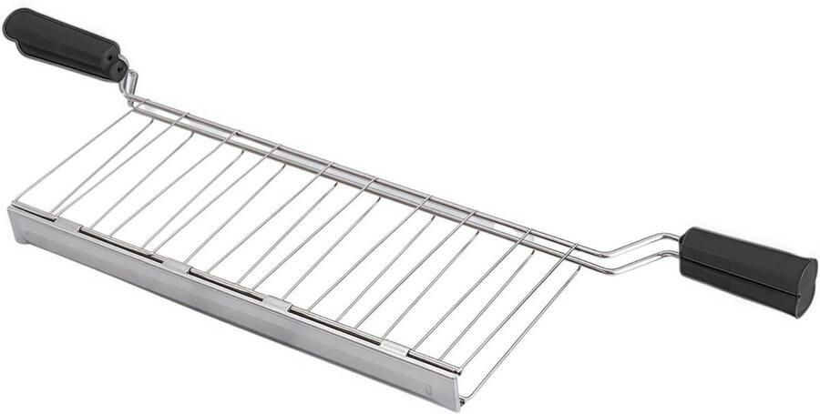 Broodrooster Sandwichclip Tosti Maker Snel Lunchen Hittebestendige Handgrepen 44 cm Lengte Zwart