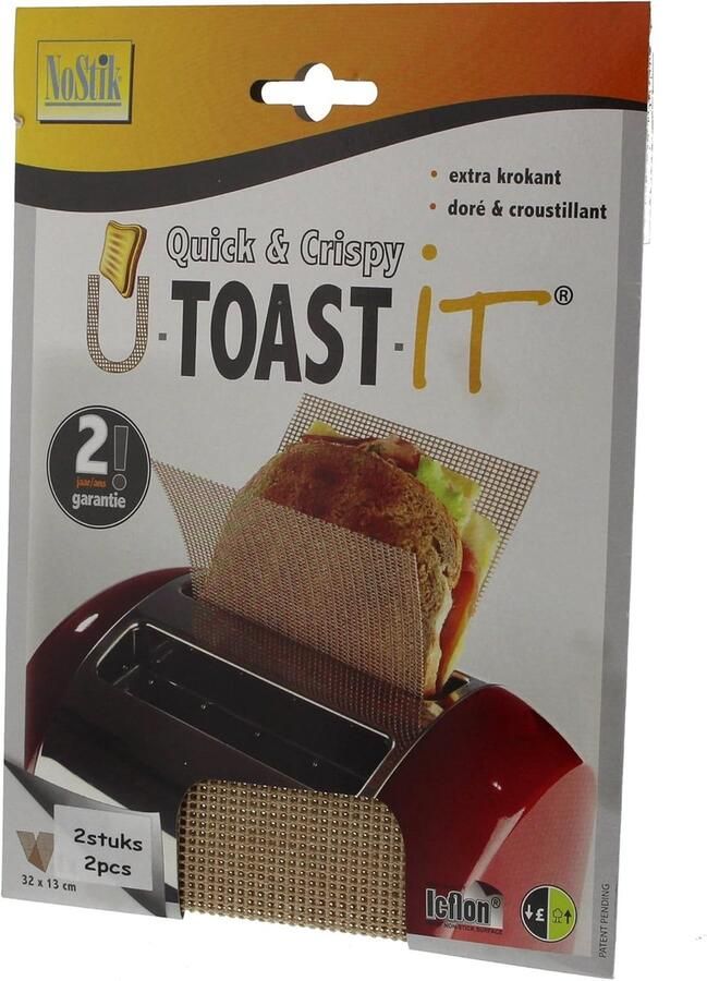 Broodrooster Sandwichmaker Snacks Bereiden V-vormige inzet 2 Sleuven Bruin