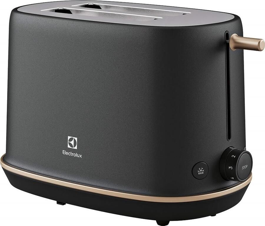 Broodrooster Toast Apparaat Ontbijt Maken 7 Sleuven 980 Watt Zwart