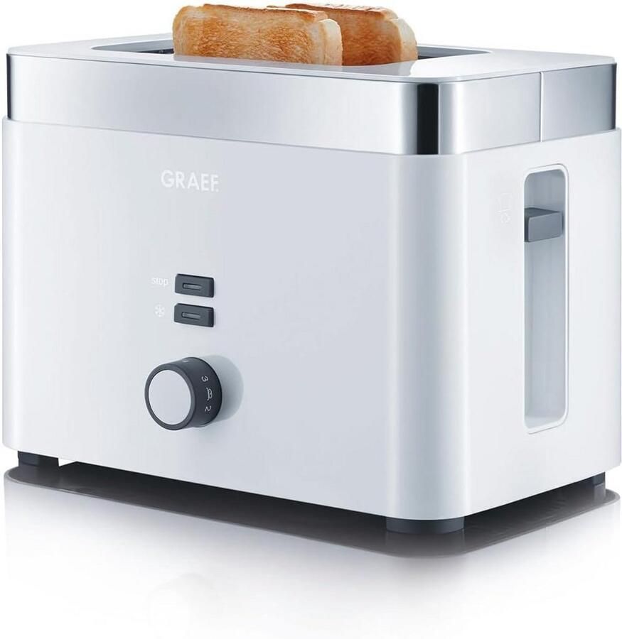 Broodrooster Toastapparaat Ontbijt Bereiden Broodjesopzetstuk 2 Sneetjes Wit