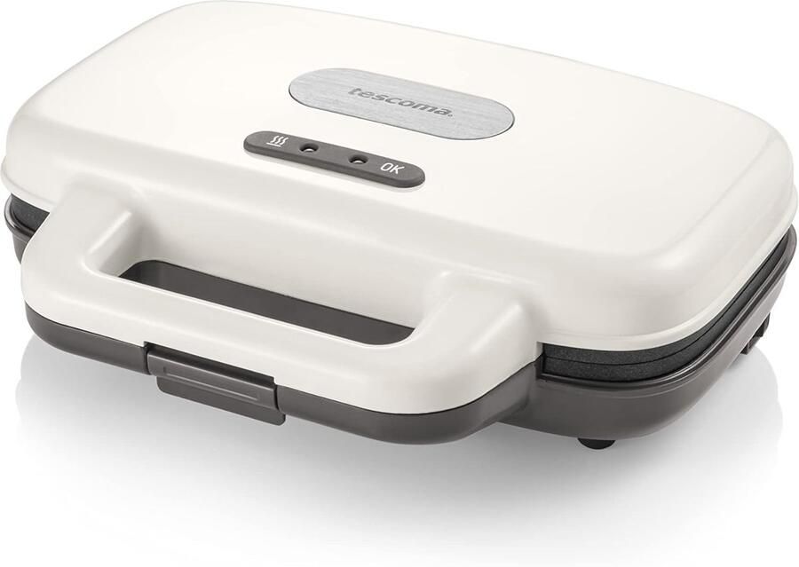 Broodrooster Toastapparaat Toastmachine Ontbijt Bereiden Antiaanbaklaag Voor 2 Toasten Wit