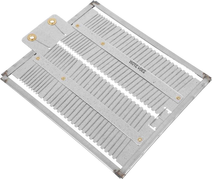 Broodrooster Verwarmingselement Broodbakmachine Onderdeel Ontbijt Bereiden Gelijkmatige Warmteverdeling 19 x 14.5 cm Multi