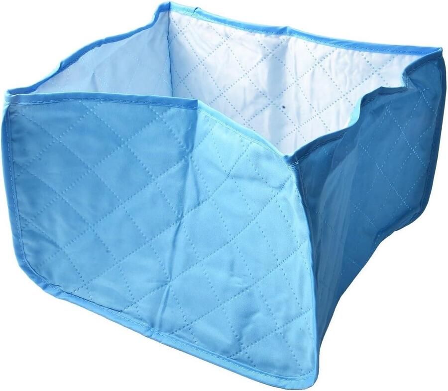 Broodroosterhoes Broodmachine afdekking Keuken Organisatie Gewatteerde Polyester Katoen 30 x 20 x 20 cm Zwart