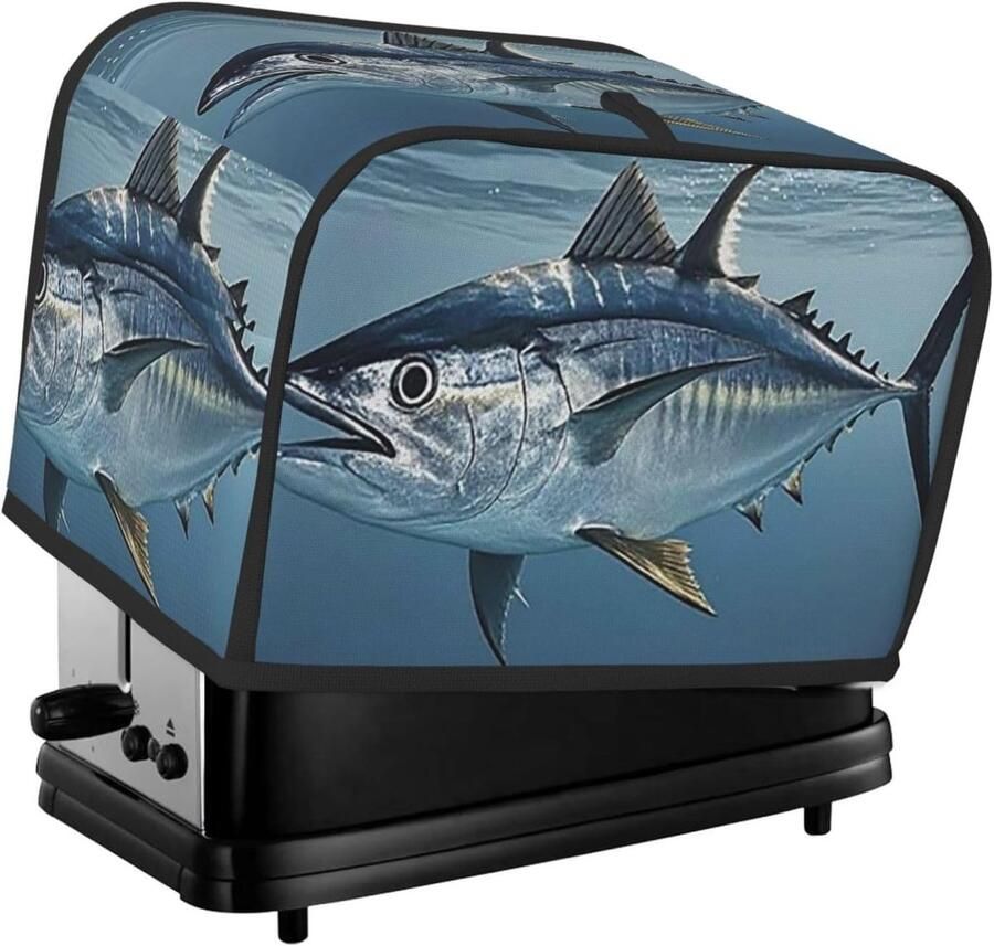 Broodroosterhoes Broodmachine Cover Keuken Organisatie Waterdicht en Ademend 29D x 20.1W x 19.1H cm Zwart