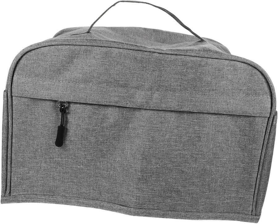 Broodroosterhoes Broodmachine Deksel Keuken Organiseren Met Opbergzakken 31x25x20 cm Grijs