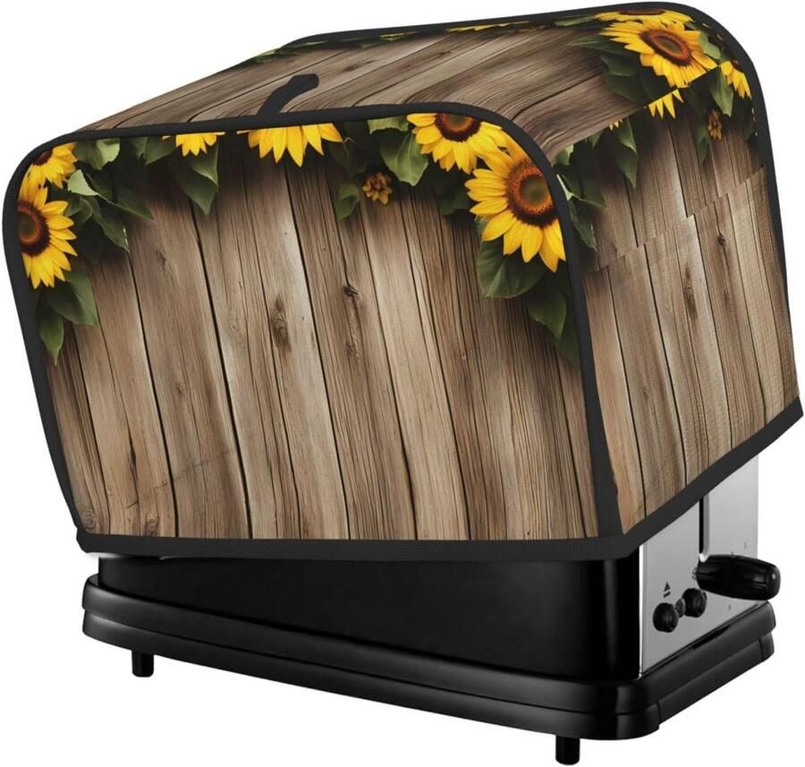 Broodroosterhoes Broodrooster Cover Keuken Organiseren Met Opbergvak 29 x 20 x 19 cm Meerkleurig