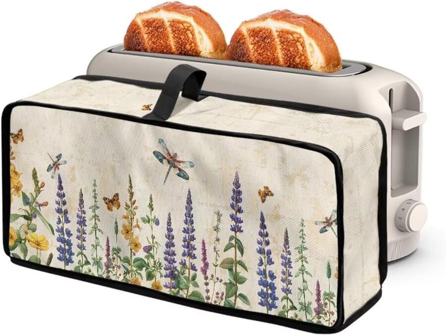 Broodroosterhoes Broodrooster deksel Keuken beschermen Stof en spatwaterdicht 40 x 9 x 18 cm
