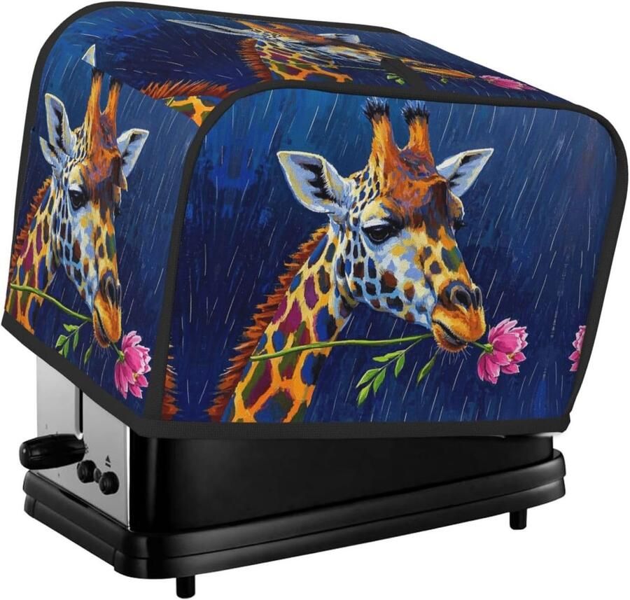 Broodroosterhoes Keukenhoes Broodmachine Keuken Beschermen Waterdicht Ademend 29x20x19 cm Zwart