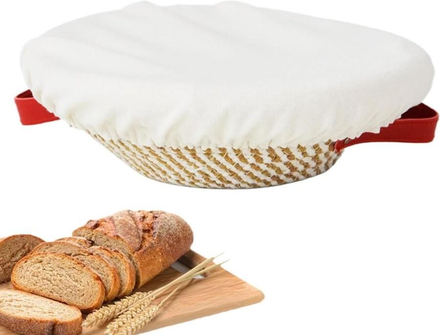 Broodschaal Broodbakmand Deegmand Brood Bakken Met Katoenen Touw 26 x 14 x 9.5 cm Niet gespecificeerd