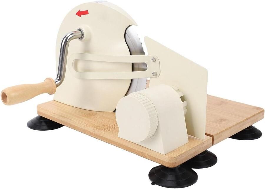 Broodsnijder Broodmachine Hout Thuis Brood Snijden Instelbare Dikte 33 Centimeter Niet gespecificeerd