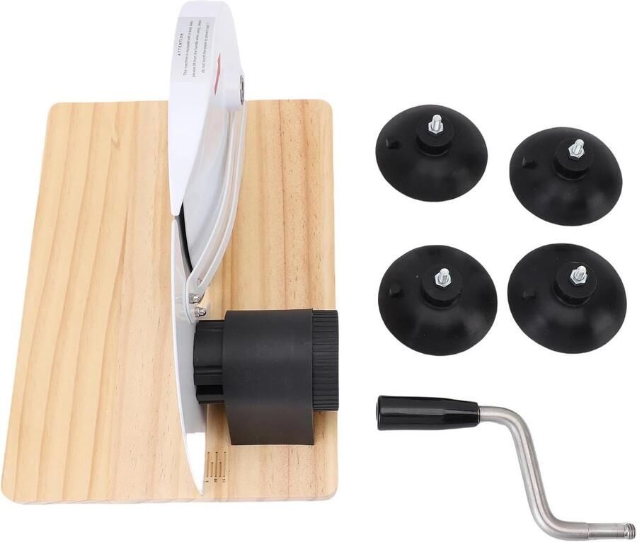 Broodsnijder Broodsnijgereedschap Uniform Snel Snijden Met Zuignap Stabiliteit Ca. 2370g Natuurlijk