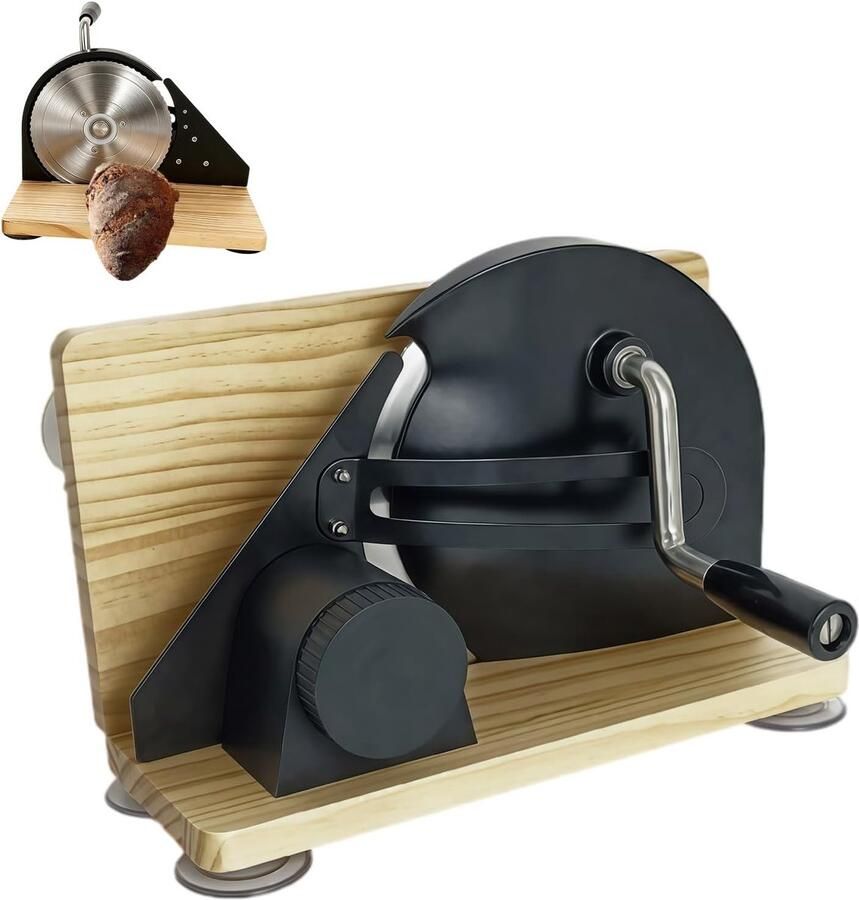 Broodsnijder Broodsnijmachine Gelijkmatig Brood Snijden Opvouwbaar Ontwerp 33 cm Lengte Niet gespecificeerd