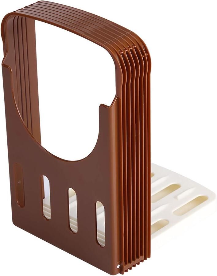 Broodsnijder hulpmiddel Ruimtebesparend Broodsnijplank Broodsnijder Keukengadget Geschikt voor het snijden van brood en toast 22×14cm